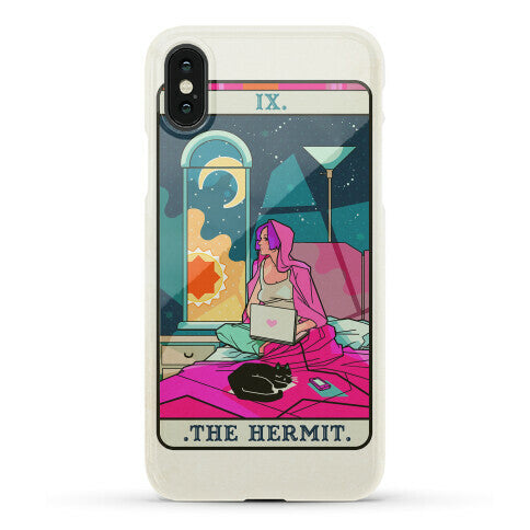 Hermit Tarot Card Phone Case